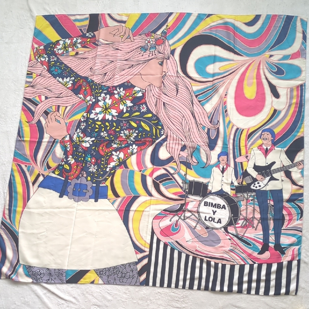 Bimba Y Lola Oversize Headscarf - Picture 3 of 9